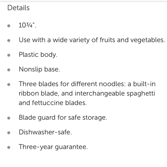 Pampered Chef Veggie Spiralizer NWT - Picture 5 of 8